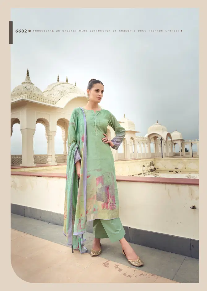 Eknoor By Prm Muslin Silk Digital Printed Dress Material Wholesale Shop In Surat